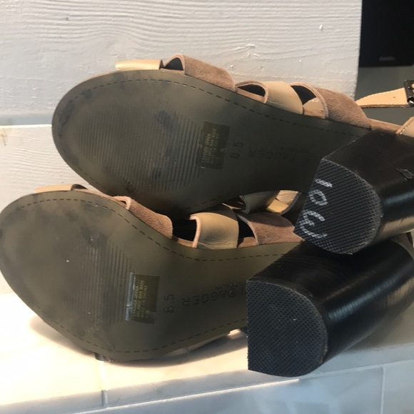 Kelsi Dagger Brooklyn Taupe Belle Sandal 8.5 EUC - Picture 6 of 8